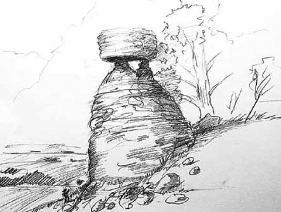 Artist’s rendition of the Table Rock.